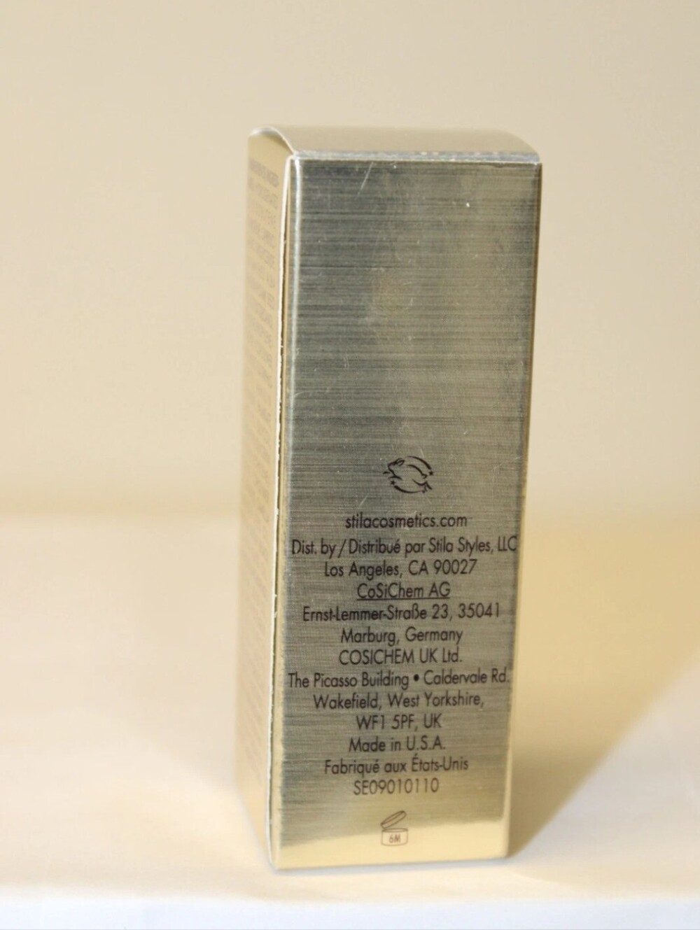 Stila "Moondust" GEL LIP OIL Sparkling White lip Gloss Or Top Coat - Picture 5 of 7